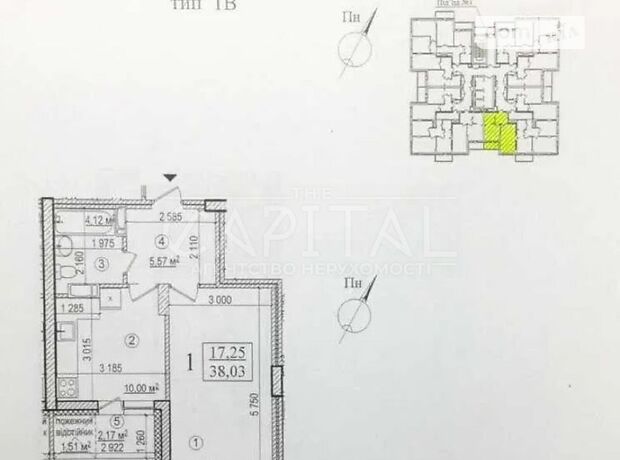 Продаж однокімнатної квартири в Києві, на пров. Платонівський, район Солом'янський фото 1 Продаж однокімнатної квартири в Києві, на пров. Платонівський, район Солом'янський фото 1