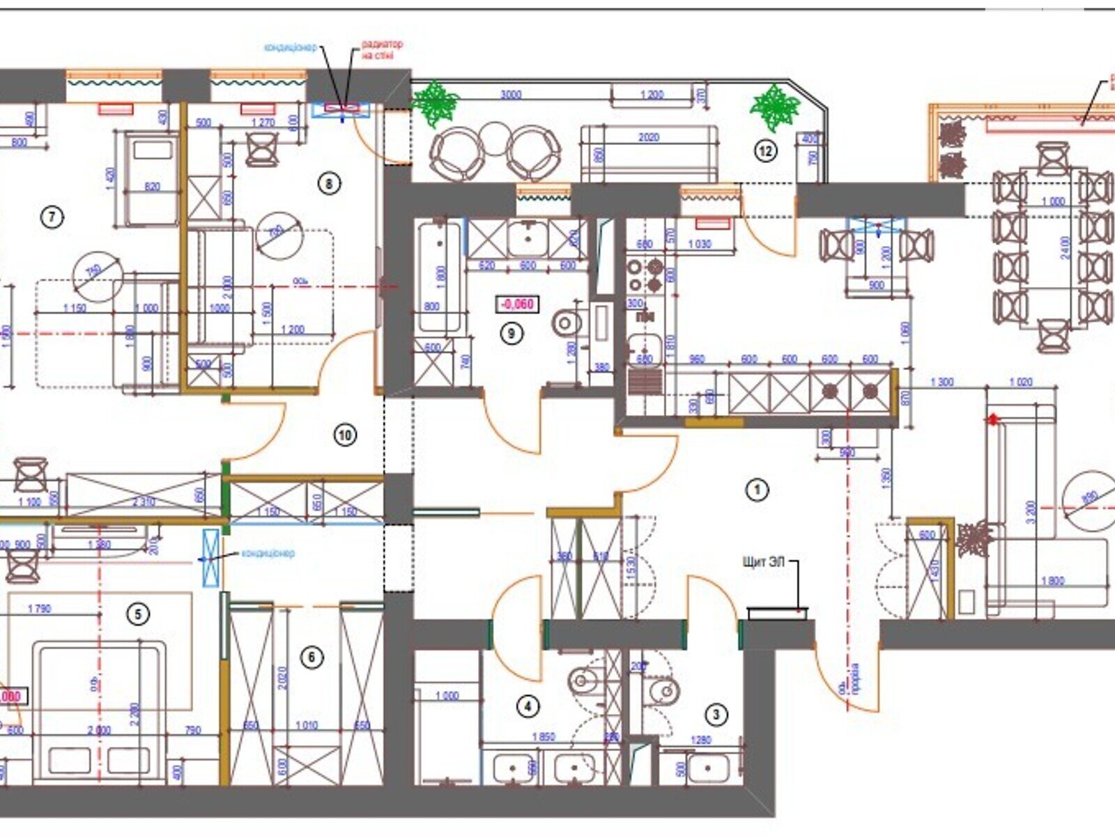 Продажа трехкомнатной квартиры в Киеве, на ул. Протасов Яр 8, район Соломенский фото 1