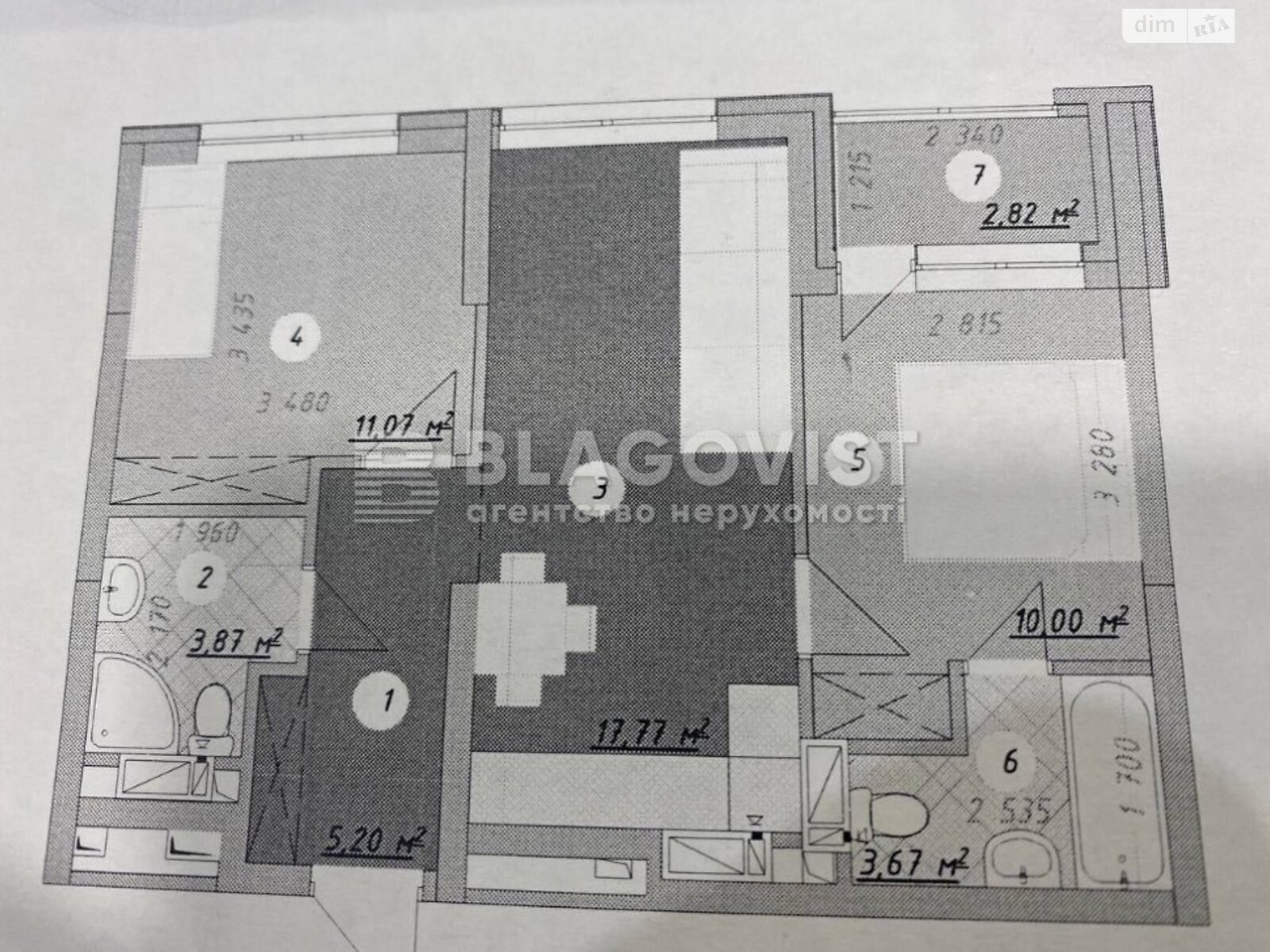 Продажа двухкомнатной квартиры в Киеве, на ул. Святослава Храброго 11Б, район Соломенский фото 1