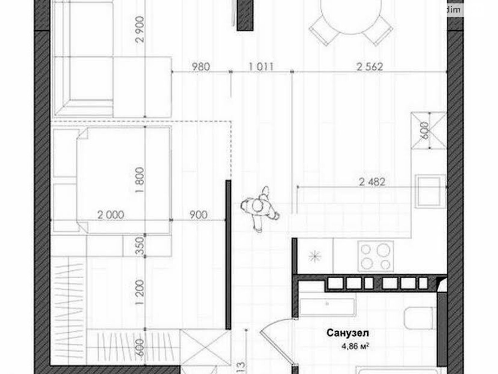 Продажа двухкомнатной квартиры в Киеве, на ул. Ушинского 14А, район Соломенский фото 1