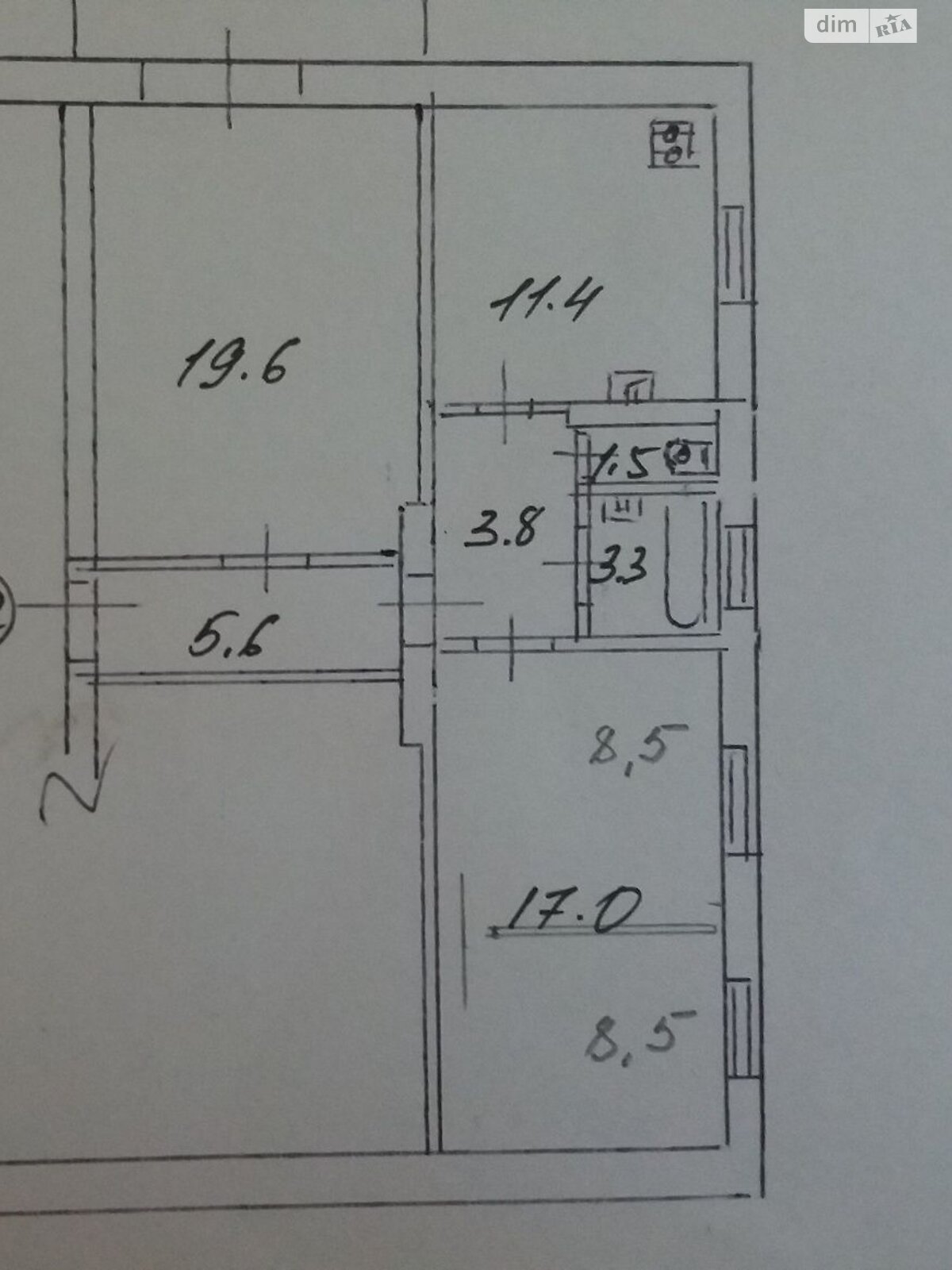 Продажа двухкомнатной квартиры в Киеве, на ул. Василия Чумака 13, район Соломенский фото 1