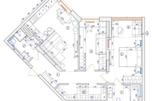 Продаж трикімнатної квартири в Києві, на вул. Патріарха Мстислава Скрипника 40, район Солом'янка фото 2