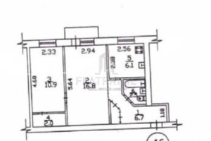 Продажа двухкомнатной квартиры в Киеве, на ул. Пластовая 17, район Соцгород фото 2