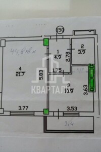 Продажа однокомнатной квартиры в Киеве, на ул. Строителей 30А, район Соцгород фото 2