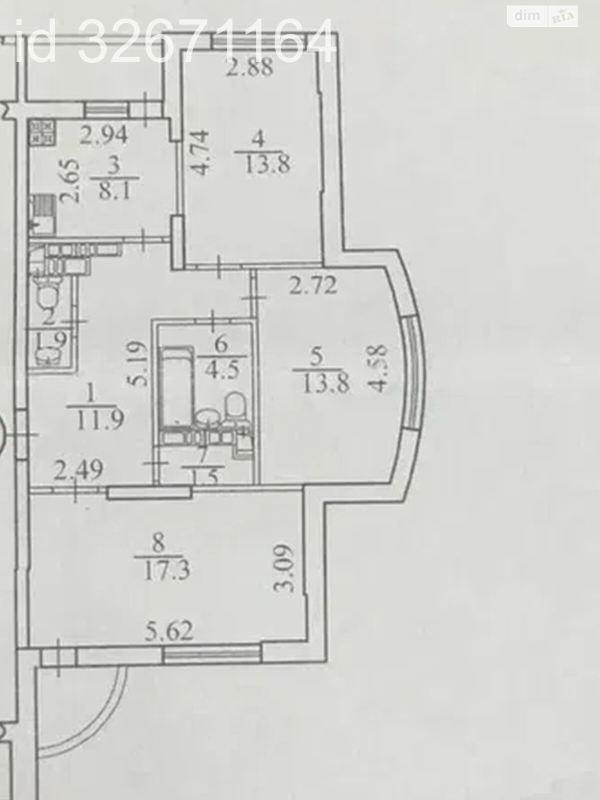 Продаж трикімнатної квартири в Києві, на вул. Юрія Поправки 14, район Соцмісто фото 1