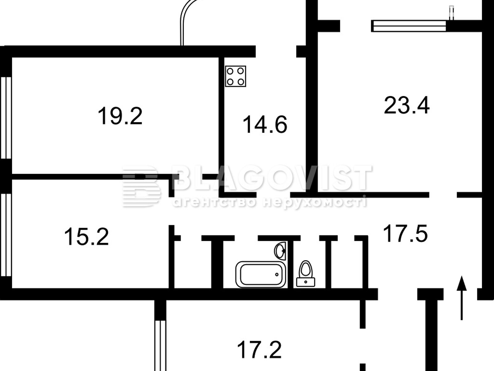 Продажа четырехкомнатной квартиры в Киеве, на ул. Старонаводницкая 4Б, фото 1 Продажа четырехкомнатной квартиры в Киеве, на ул. Старонаводницкая 4Б, фото 1