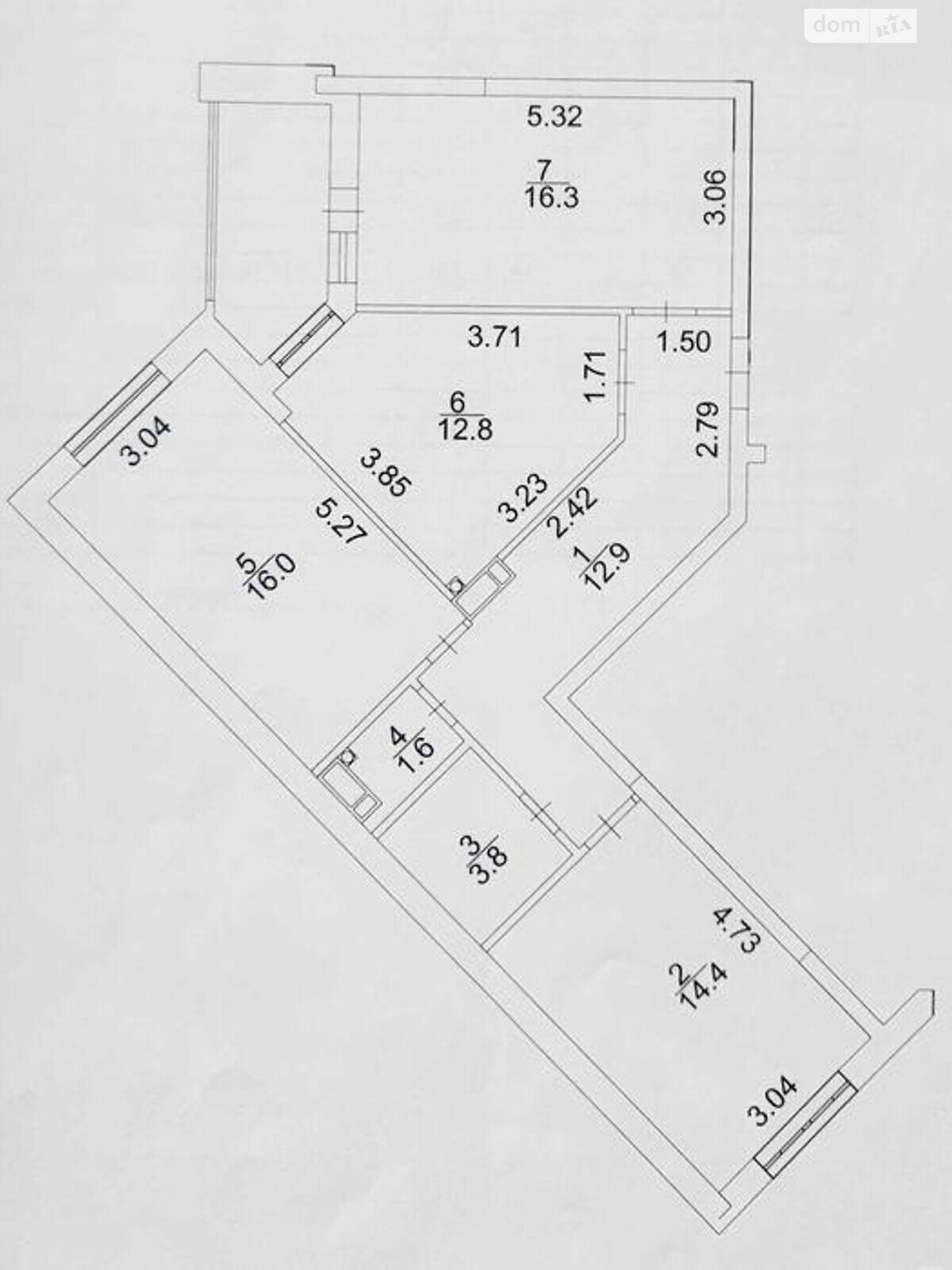 Продаж трикімнатної квартири в Києві, на пл. Львівська 15, район Святошин фото 1