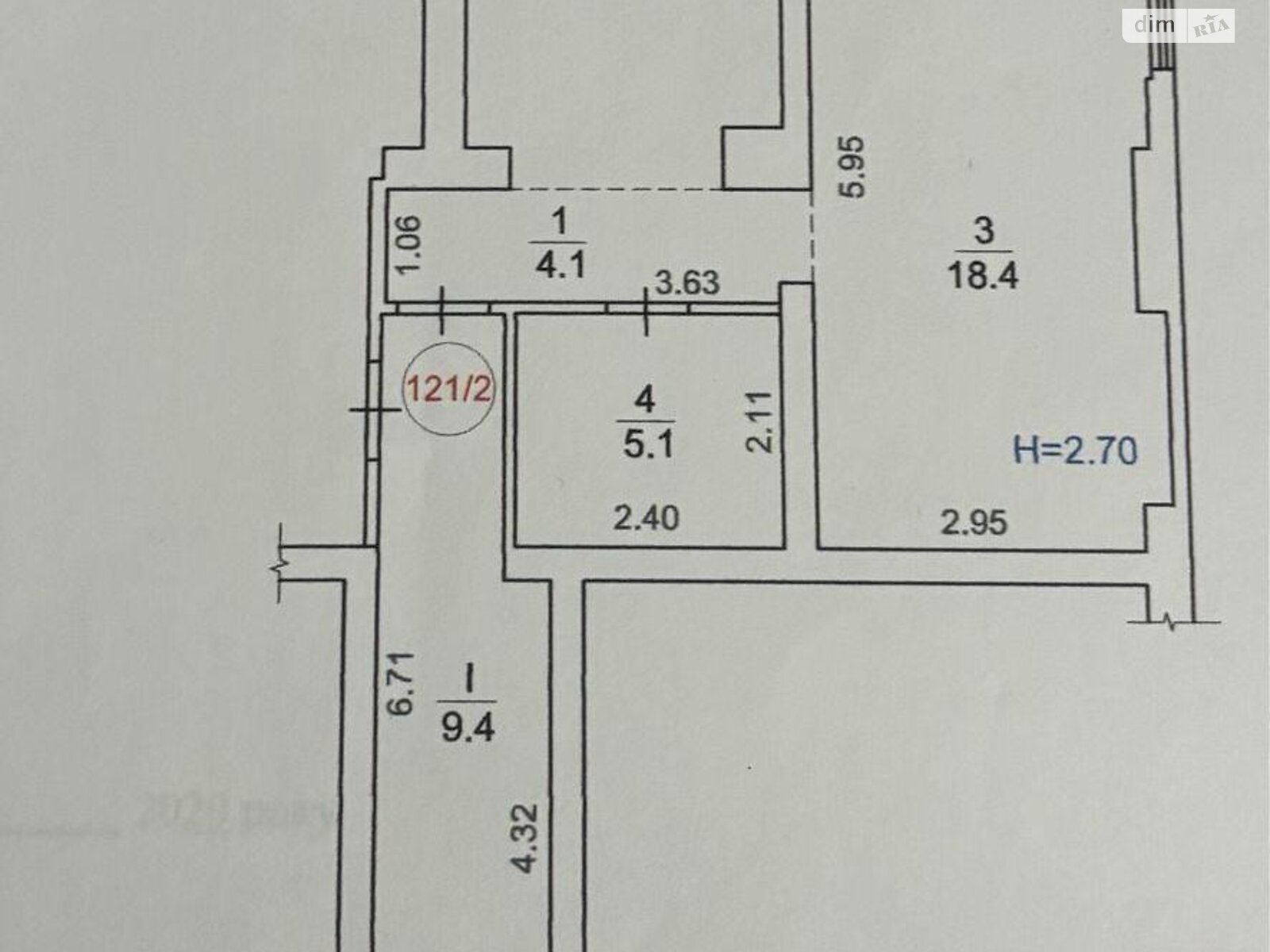 Продаж однокімнатної квартири в Києві, на просп. Берестейський 131А, район Святошин фото 1