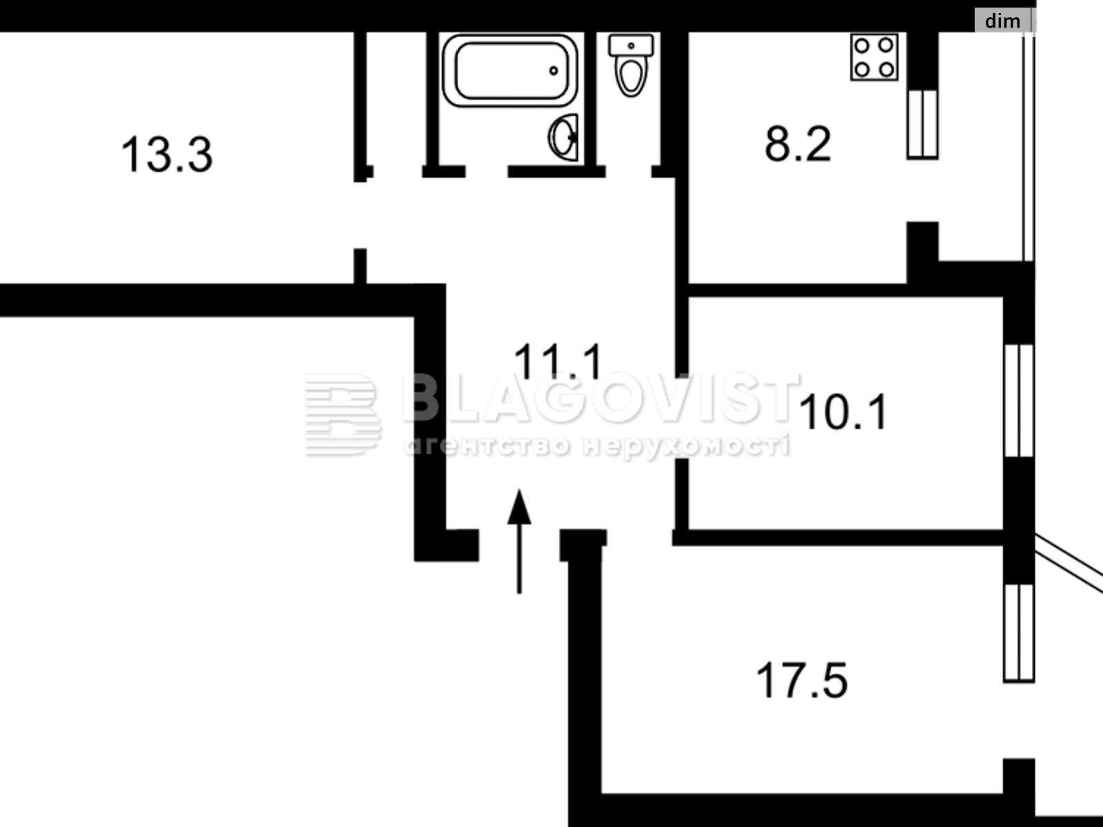 Продажа трехкомнатной квартиры в Киеве, на ул. Василия Стуса 28, район Академгородок фото 1