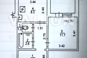 Продаж однокімнатної квартири в Києві, на просп. Академіка Палладіна 7/60, район Святошинський фото 2