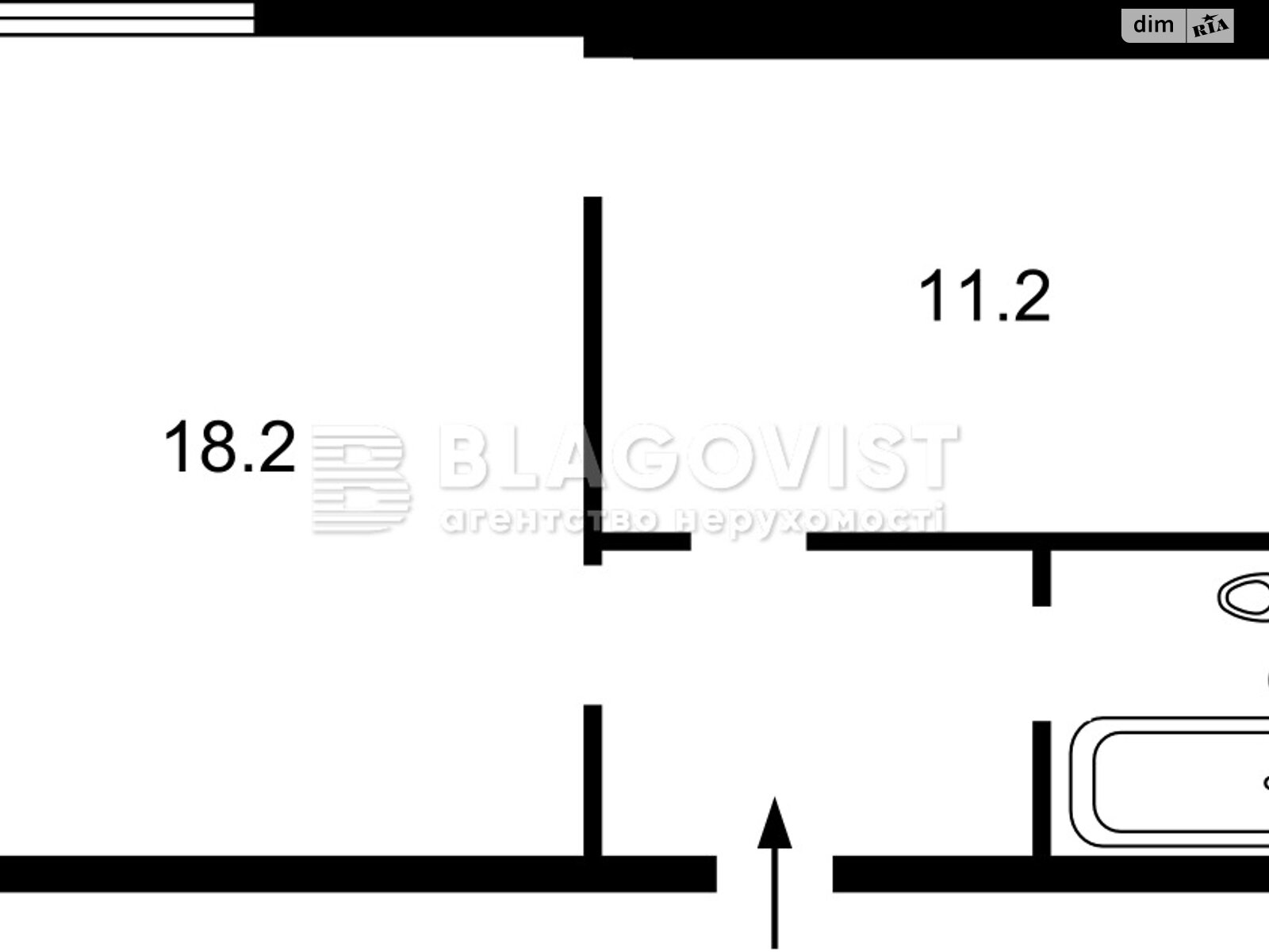 Продажа однокомнатной квартиры в Киеве, на бул. Академика Вернадского 24, кв. 24, район Святошинский фото 1