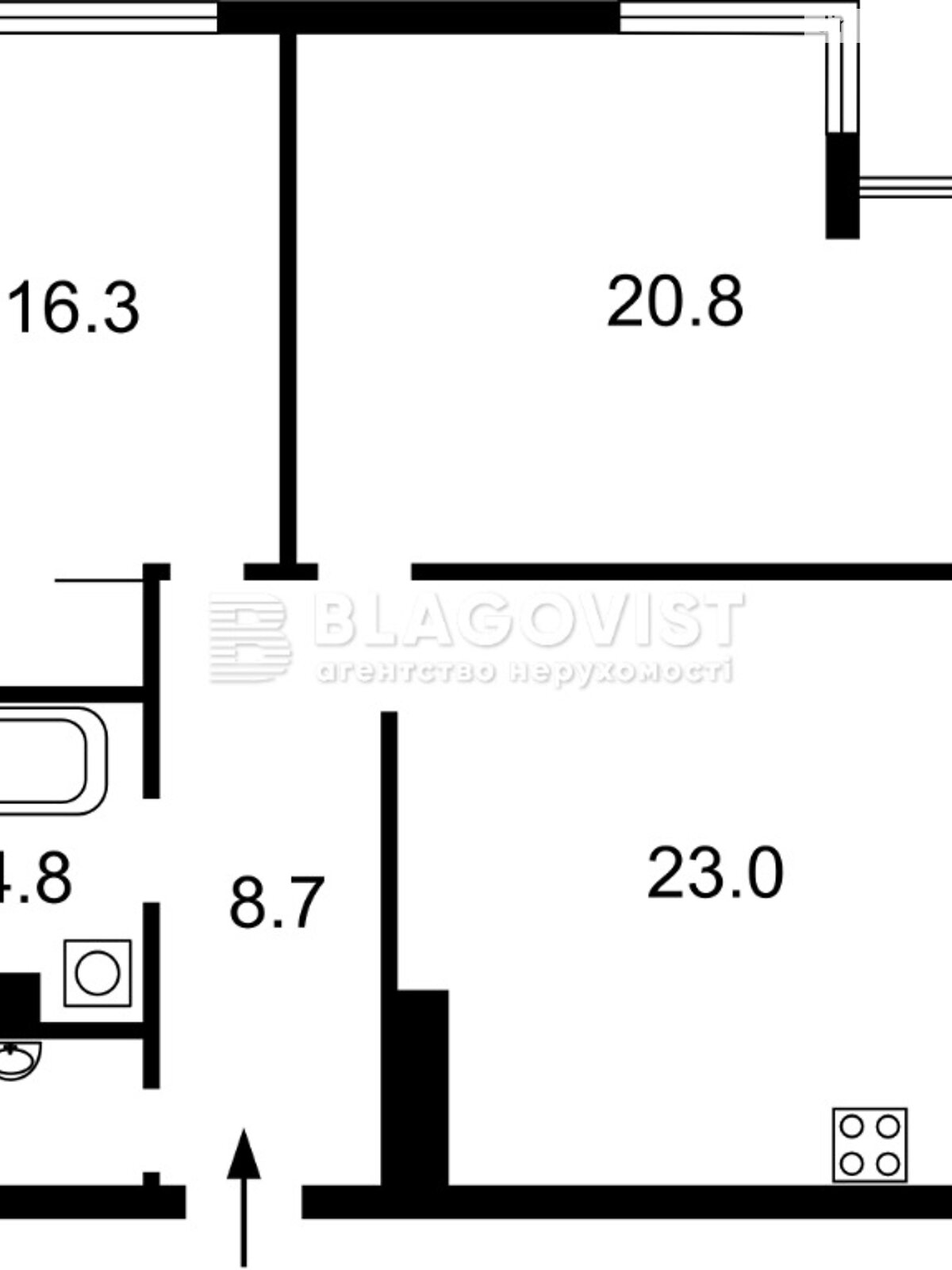Продажа двухкомнатной квартиры в Киеве, на ул. Анатолия Петрицкого 23А, район Святошинский фото 1
