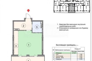 Продаж однокімнатної квартири в Києві, на просп. Берестейський 42, район Святошинський фото 2