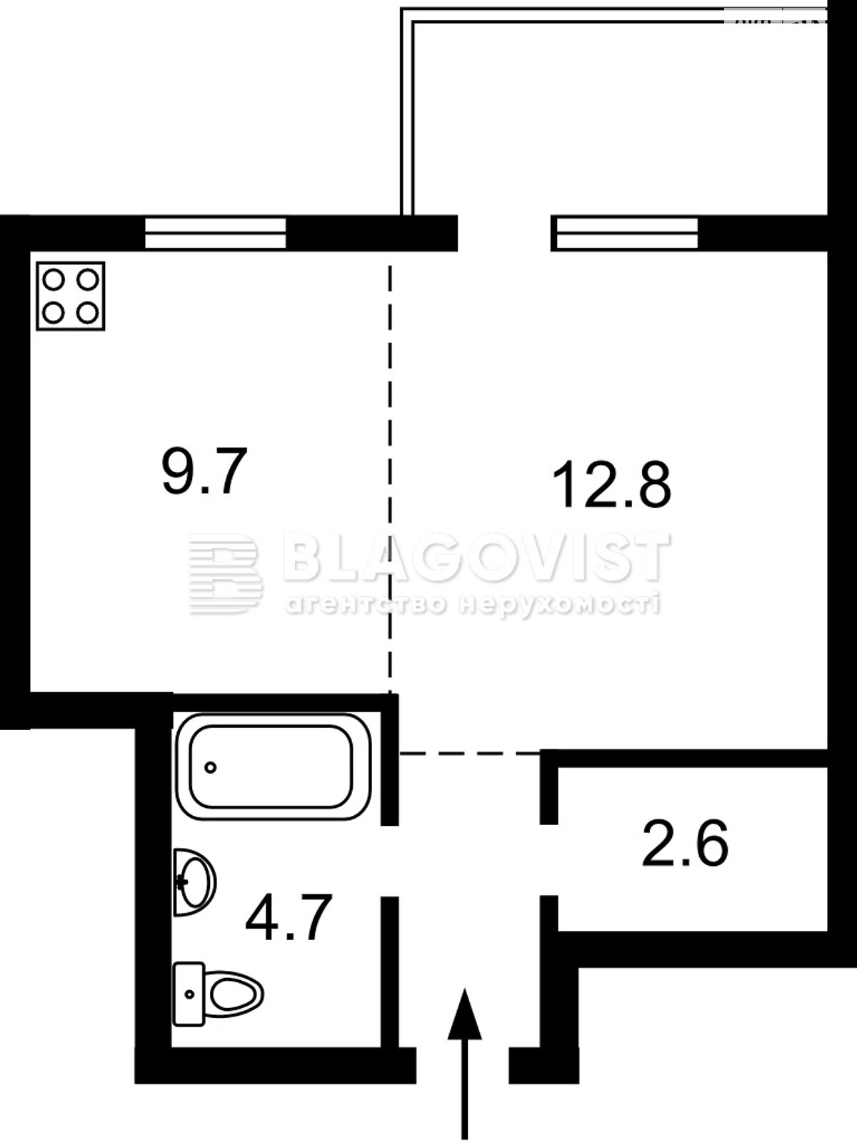 Продажа однокомнатной квартиры в Киеве, на просп. Берестейский 67Г, район Святошинский фото 1