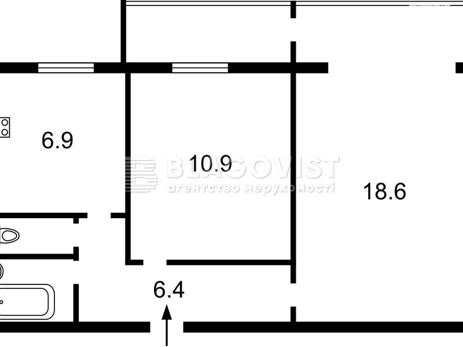 Продажа двухкомнатной квартиры в Киеве, на ул. Чистяковская 6-10, район Святошинский фото 1