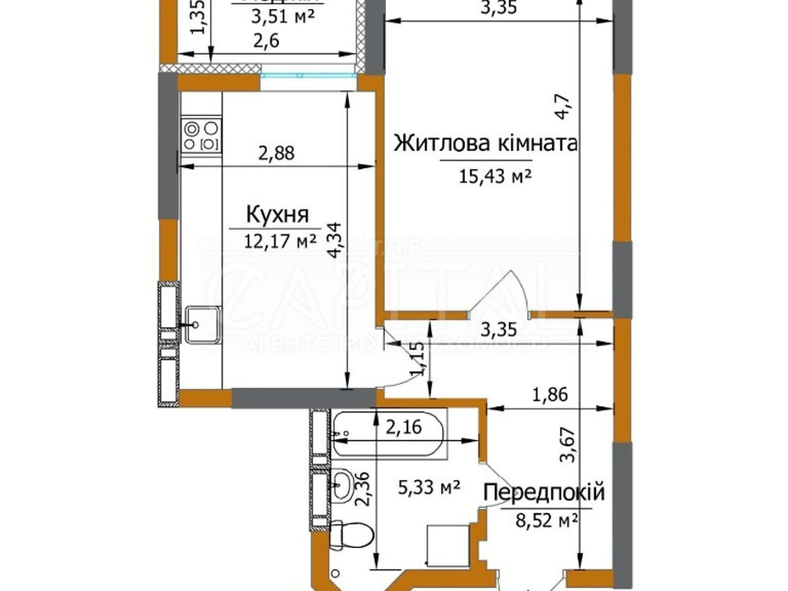 Продажа однокомнатной квартиры в Киеве, на ул. Живописная 14, район Святошинский фото 1
