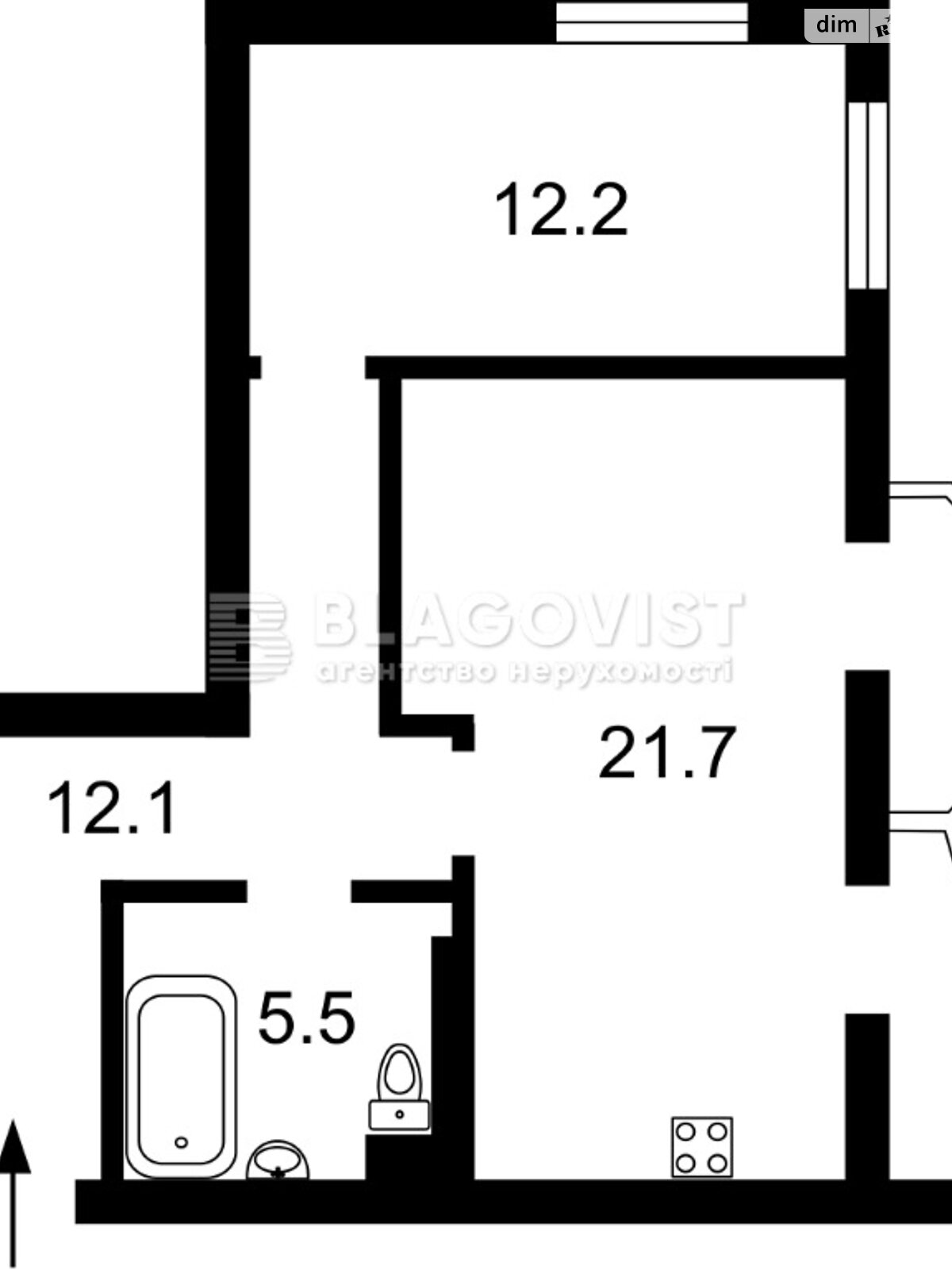 Продажа однокомнатной квартиры в Киеве, на ул. Олевская 9, район Святошинский фото 1