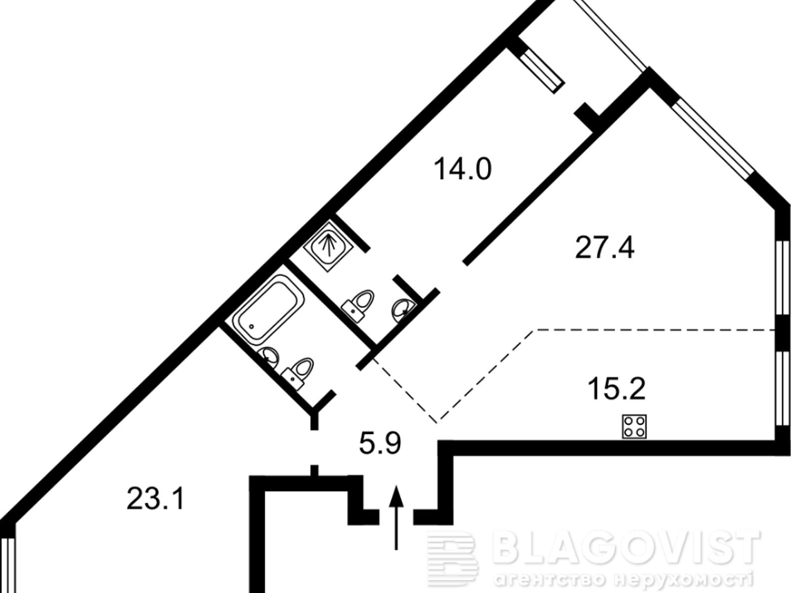 Продажа трехкомнатной квартиры в Киеве, на просп. Берестейский 67, район Святошинский фото 1