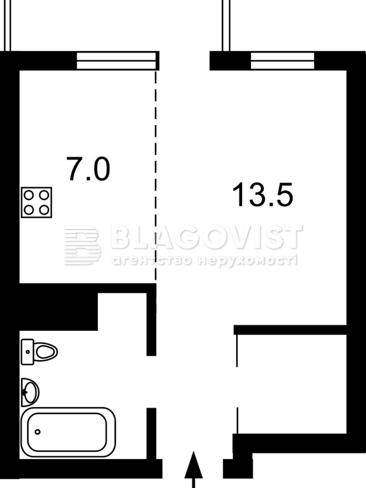 Продажа однокомнатной квартиры в Киеве, на ул. Победы 67, район Святошинский фото 1