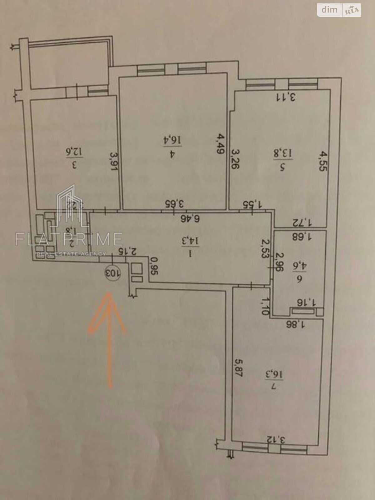 Продаж трикімнатної квартири в Києві, на вул. Перемоги 67, район Святошинський фото 1