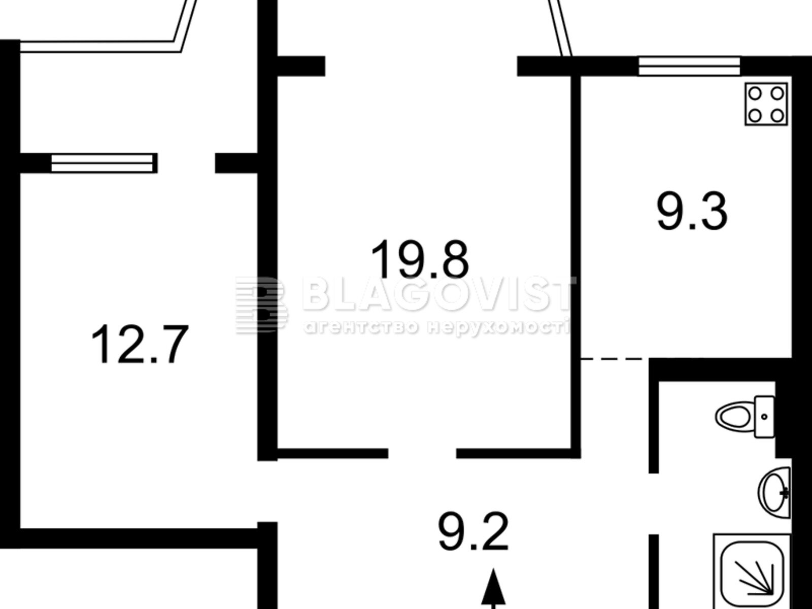 Продажа двухкомнатной квартиры в Киеве, на ул. Василия Стуса 28, район Святошинский фото 1