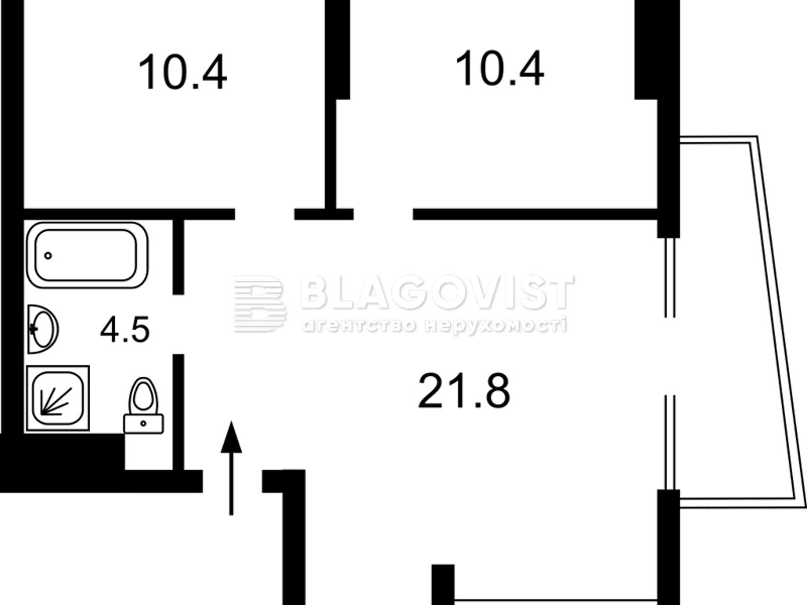 Продажа двухкомнатной квартиры в Киеве, на ул. Василия Стуса 35-37, район Святошинский фото 1