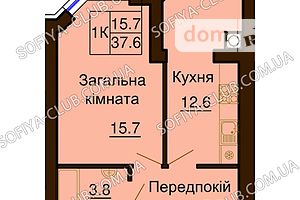 Продажа однокомнатной квартиры в Киеве, на абрикосова 1Г, район Святошинский фото 2