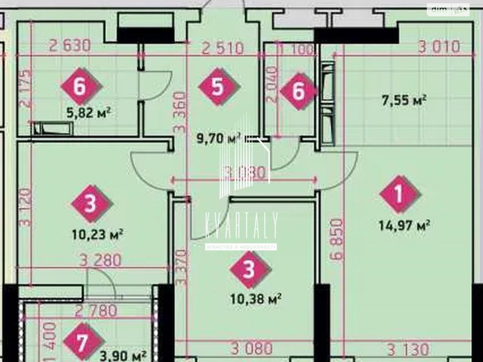 Продажа двухкомнатной квартиры в Киеве, на ул. Тираспольская 52, район Сырец фото 1