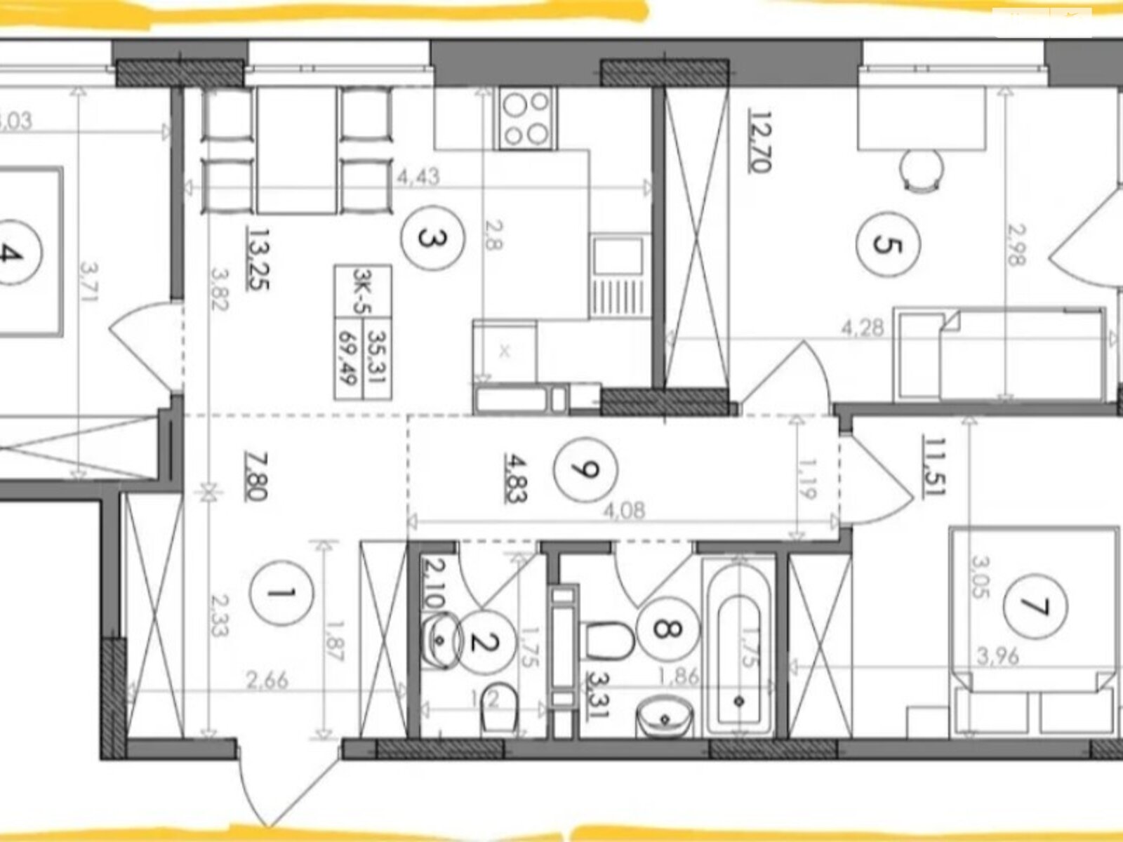 Продажа трехкомнатной квартиры в Киеве, на шоссе Столичное 5А, район Теличка фото 1 Продажа трехкомнатной квартиры в Киеве, на шоссе Столичное 5А, район Теличка фото 1