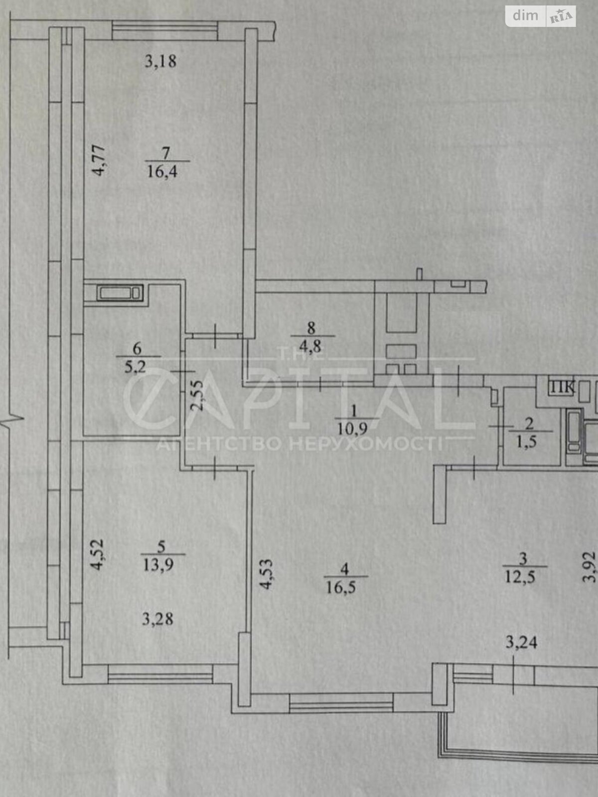 Продаж трикімнатної квартири в Києві, на вул. Академіка Заболотного 15В корпус 1, район Теремки-1 фото 1