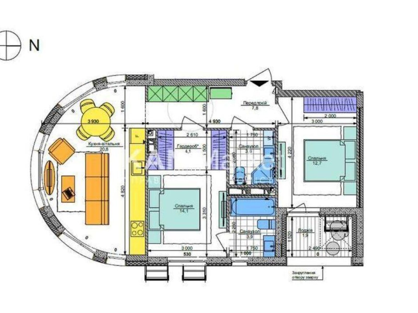 Продажа двухкомнатной квартиры в Киеве, на ул. Теремковская 4А, район Теремки-1 фото 1 Продажа двухкомнатной квартиры в Киеве, на ул. Теремковская 4А, район Теремки-1 фото 1