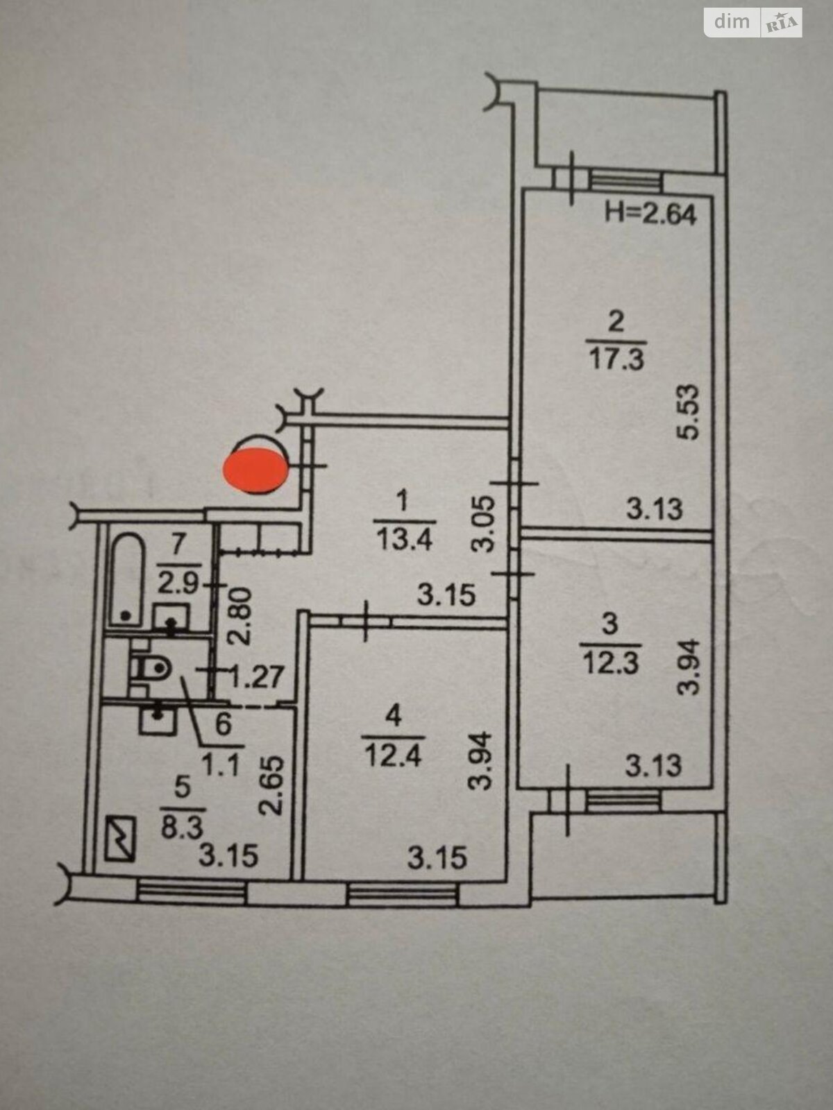 Продажа трехкомнатной квартиры в Киеве, на ул. Академика Заболотного 80, район Теремки-2 фото 1