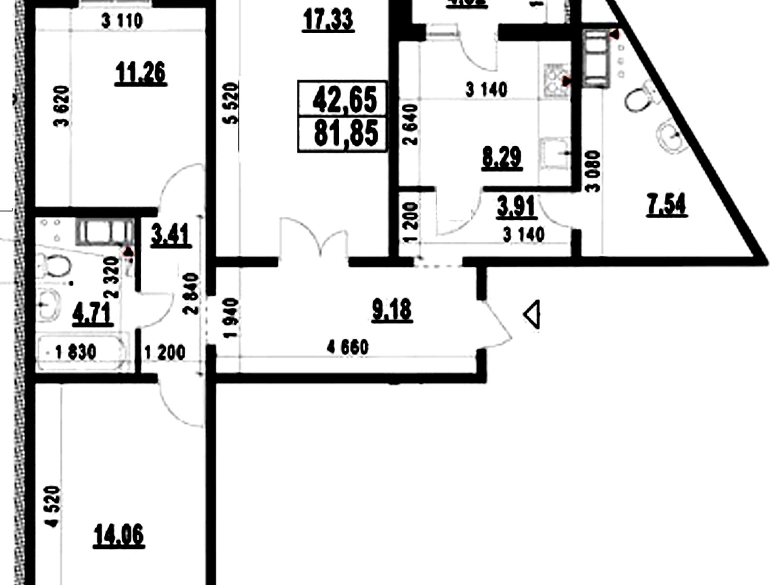 Продажа трехкомнатной квартиры в Киеве, на ул. Самойло Кошки 5Б, район Теремки-2 фото 1 Продажа трехкомнатной квартиры в Киеве, на ул. Самойло Кошки 5Б, район Теремки-2 фото 1