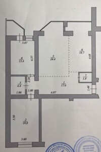 Продаж трикімнатної квартири в Києві, на вул. Юлії Здановської 52/3, район Теремки-2 фото 2