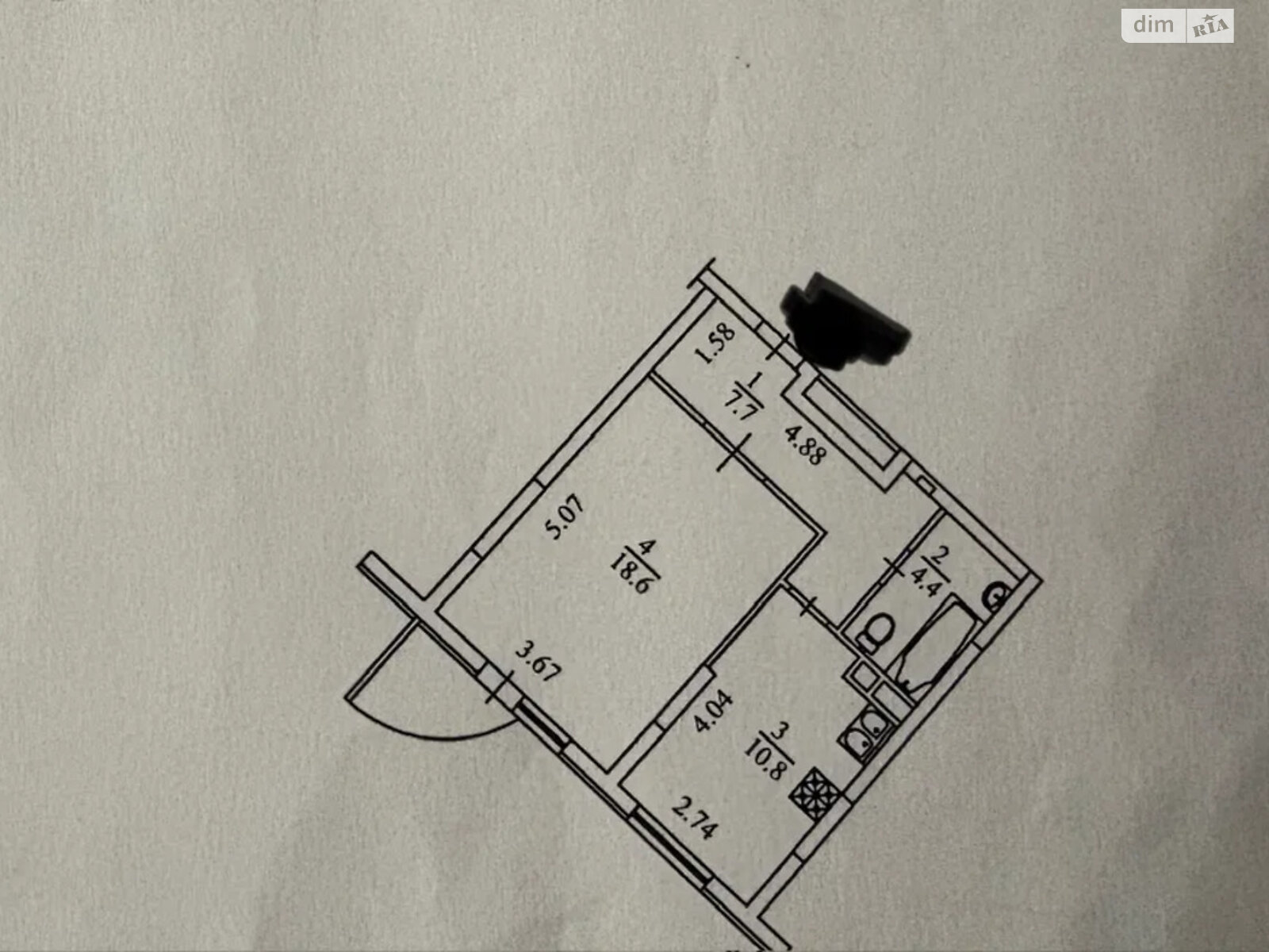 Продажа однокомнатной квартиры в Киеве, на ул. Юлии Здановской 50/2, район Теремки-2 фото 1