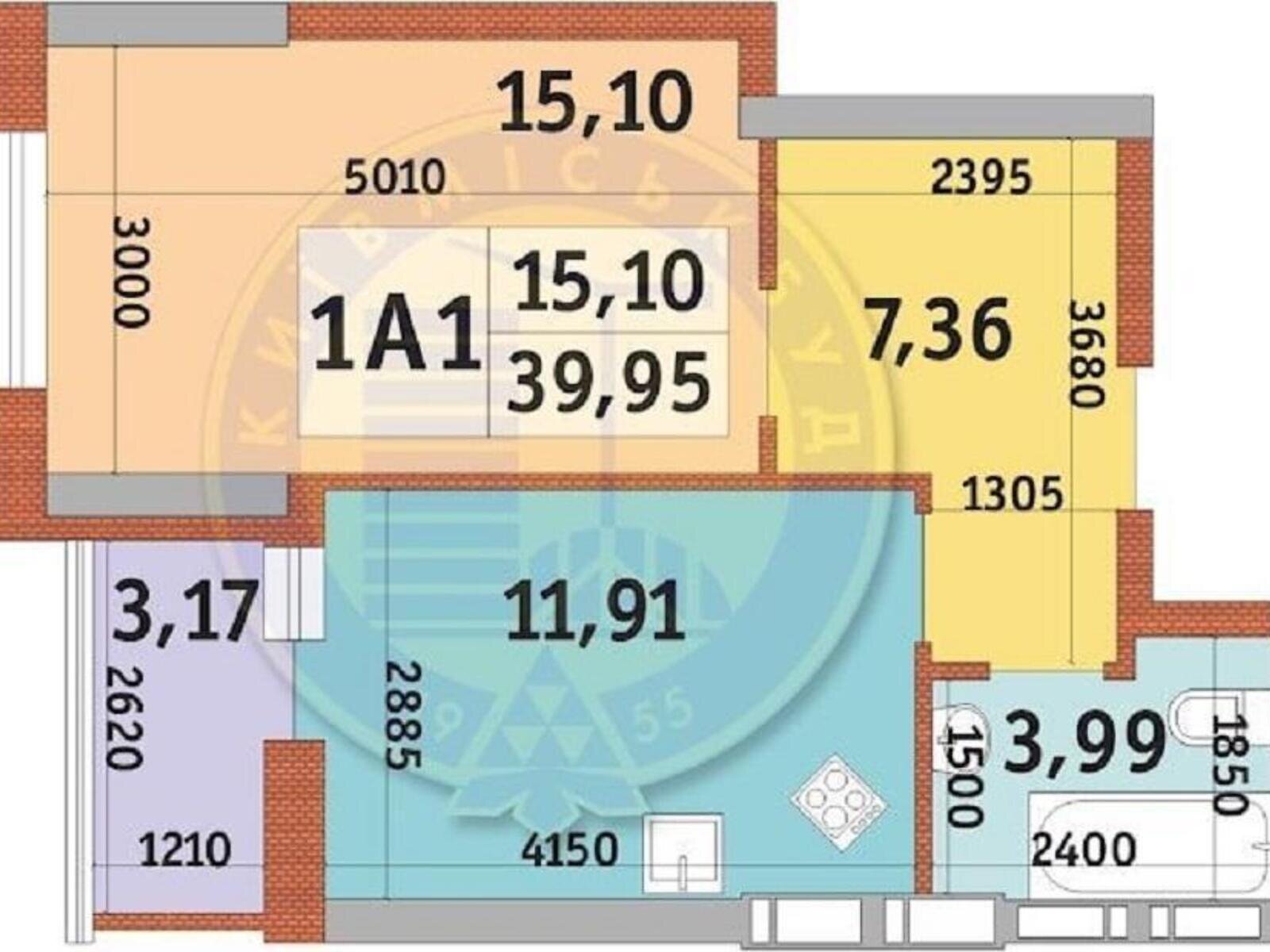 Продажа однокомнатной квартиры в Киеве, на ул. Жулянская 10, район Теремки-2 фото 1