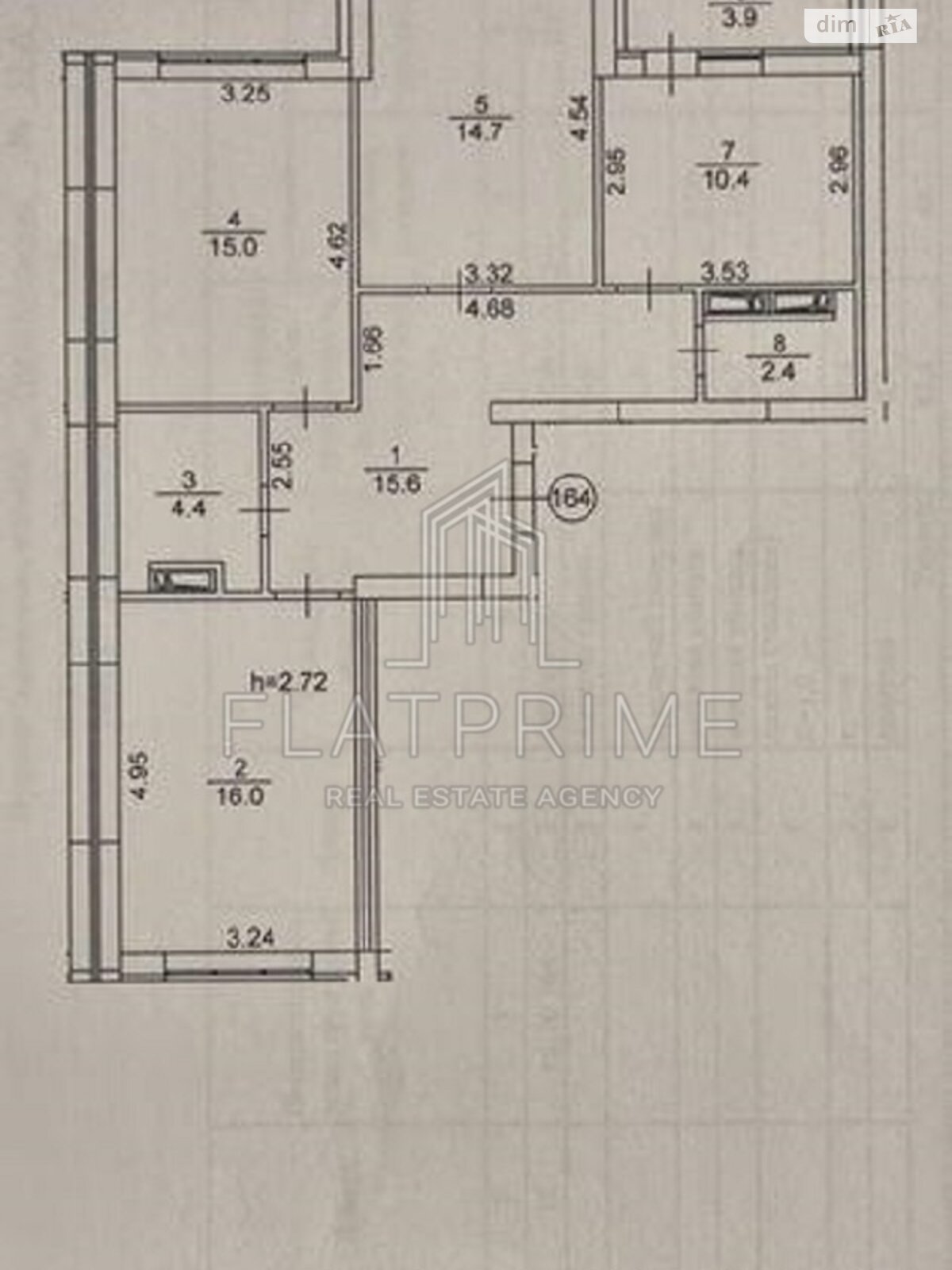 Продаж трикімнатної квартири в Києві, на вул. Тираспольська 52А, фото 1 Продаж трикімнатної квартири в Києві, на вул. Тираспольська 52А, фото 1