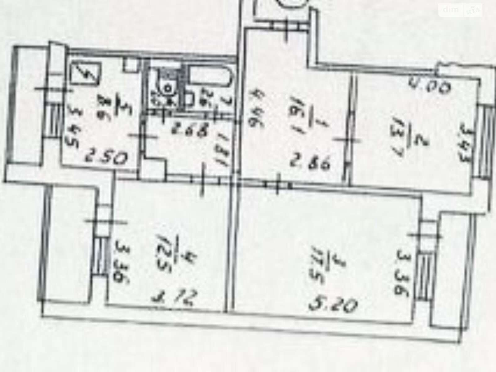 Продажа трехкомнатной квартиры в Киеве, на ул. Архитектора Николаева 15Б, район Троещина фото 1