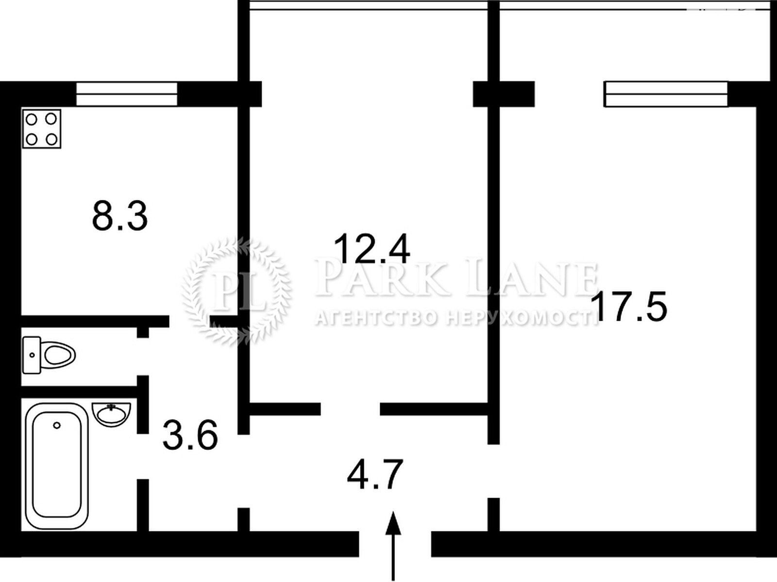 Продаж двокімнатної квартири в Києві, на вул. Архітектора Ніколаєва 9А, район Троєщина фото 1
