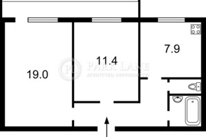 Продажа двухкомнатной квартиры в Киеве, на ул. Оноре де Бальзака 92, район Троещина фото 2