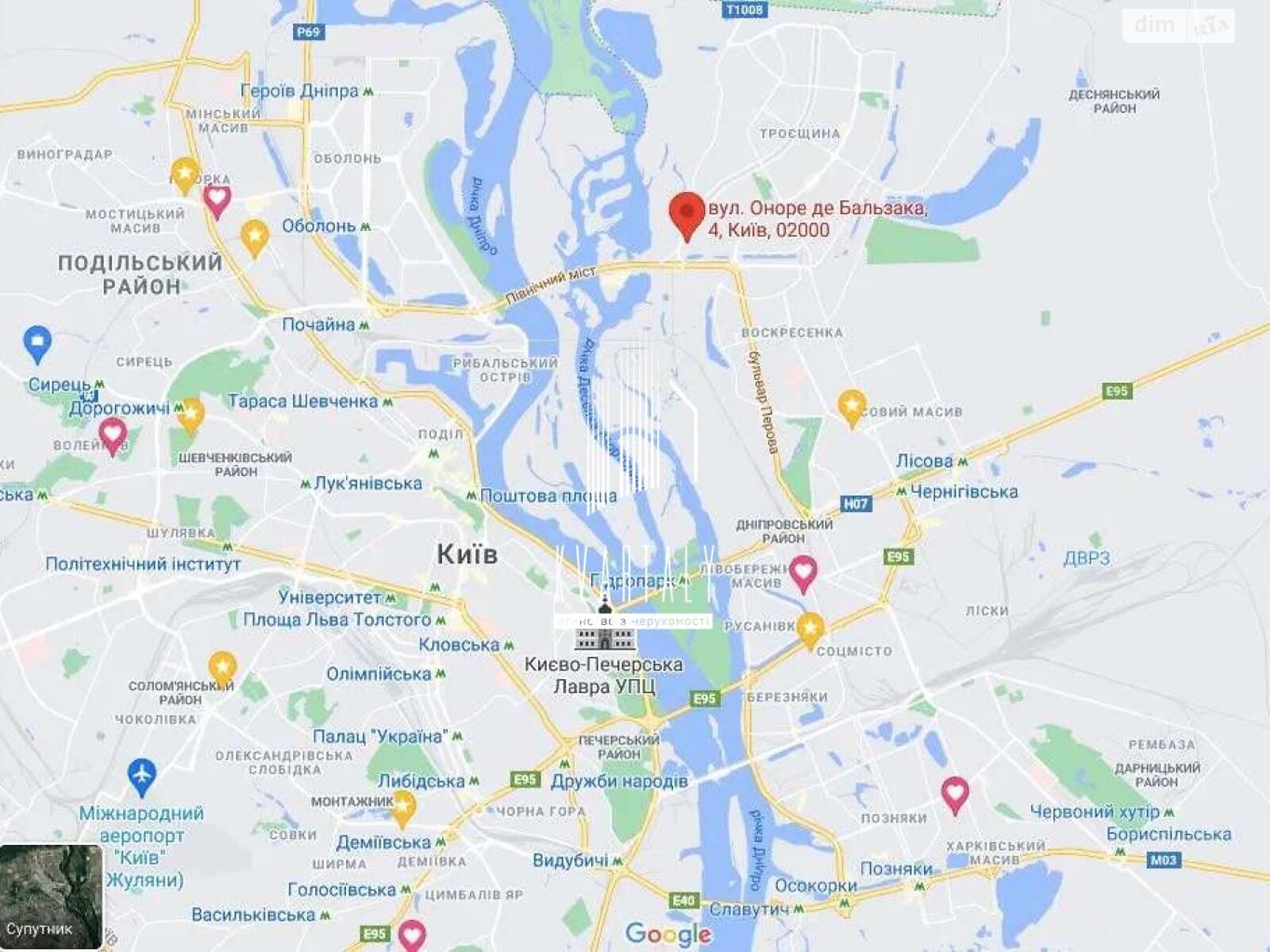 Продажа трехкомнатной квартиры в Киеве, на ул. Оноре де Бальзака 4, район Троещина фото 1 Продажа трехкомнатной квартиры в Киеве, на ул. Оноре де Бальзака 4, район Троещина фото 1