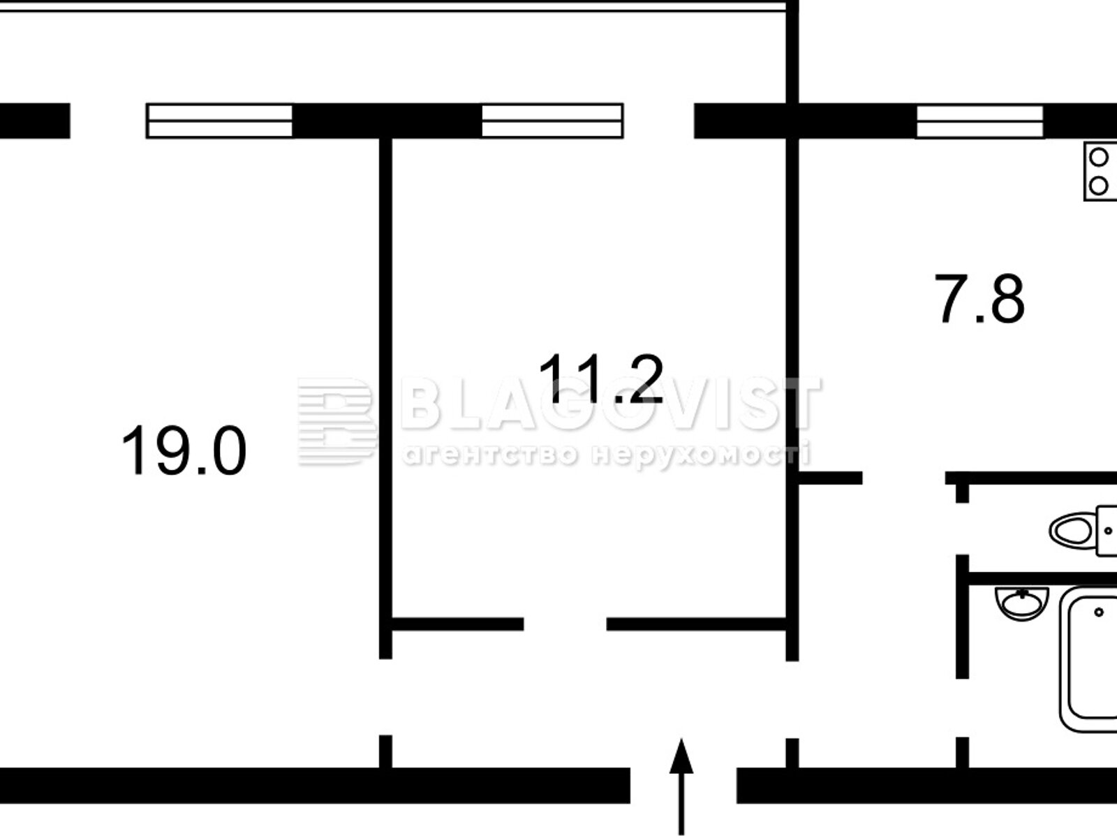 Продажа двухкомнатной квартиры в Киеве, на ул. Радунская 44, район Троещина фото 1