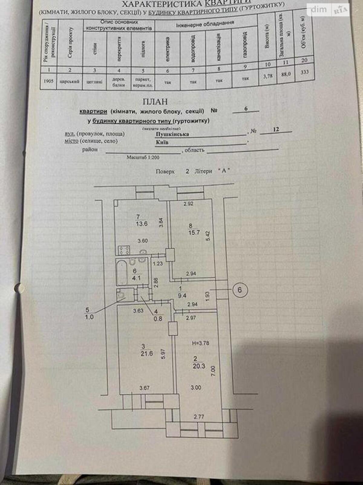 Продаж трикімнатної квартири в Києві, на вул. Євгена Чикаленка 12, район Центр фото 1 Продаж трикімнатної квартири в Києві, на вул. Євгена Чикаленка 12, район Центр фото 1