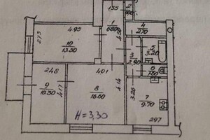 Продаж трикімнатної квартири в Києві, на вул. Жилянська 83/53, район Центр фото 2