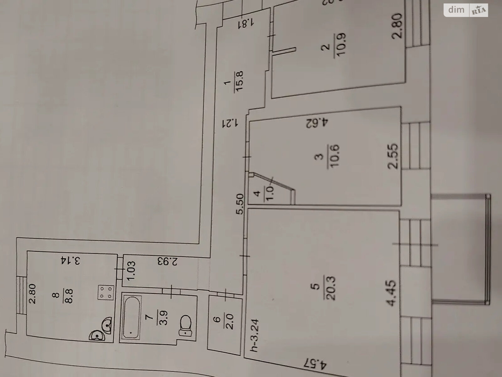 Продажа трехкомнатной квартиры в Киеве, на ул. Олеся Гончара 90/92, район Центр фото 1