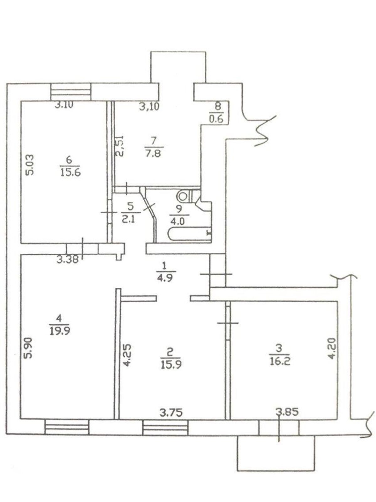 Продаж чотирикімнатної квартири в Києві, на бул. Тараса Шевченка, район Центр фото 1 Продаж чотирикімнатної квартири в Києві, на бул. Тараса Шевченка, район Центр фото 1