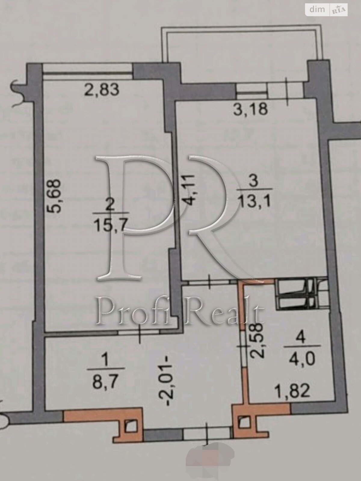 Продажа однокомнатной квартиры в Киеве, на ул. Валерьяна Подмогильного 5, фото 1