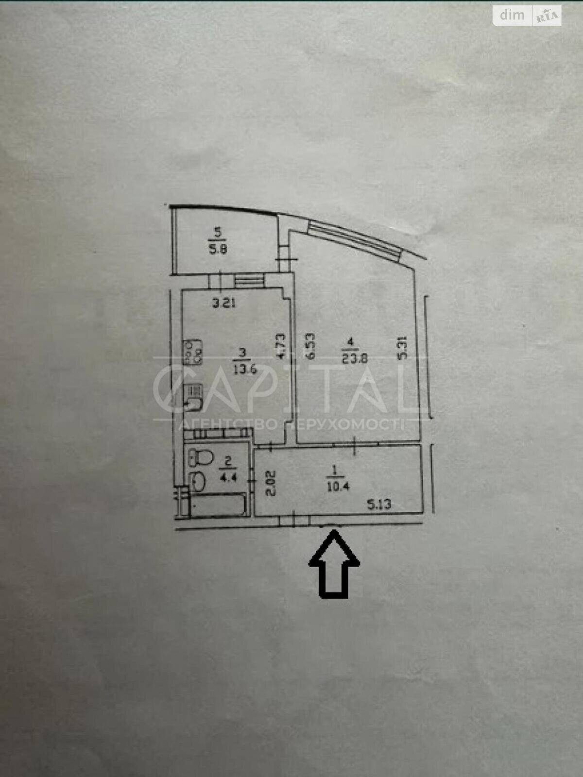 Продажа однокомнатной квартиры в Киеве, на бул. Верховного Совета 14Б, фото 1