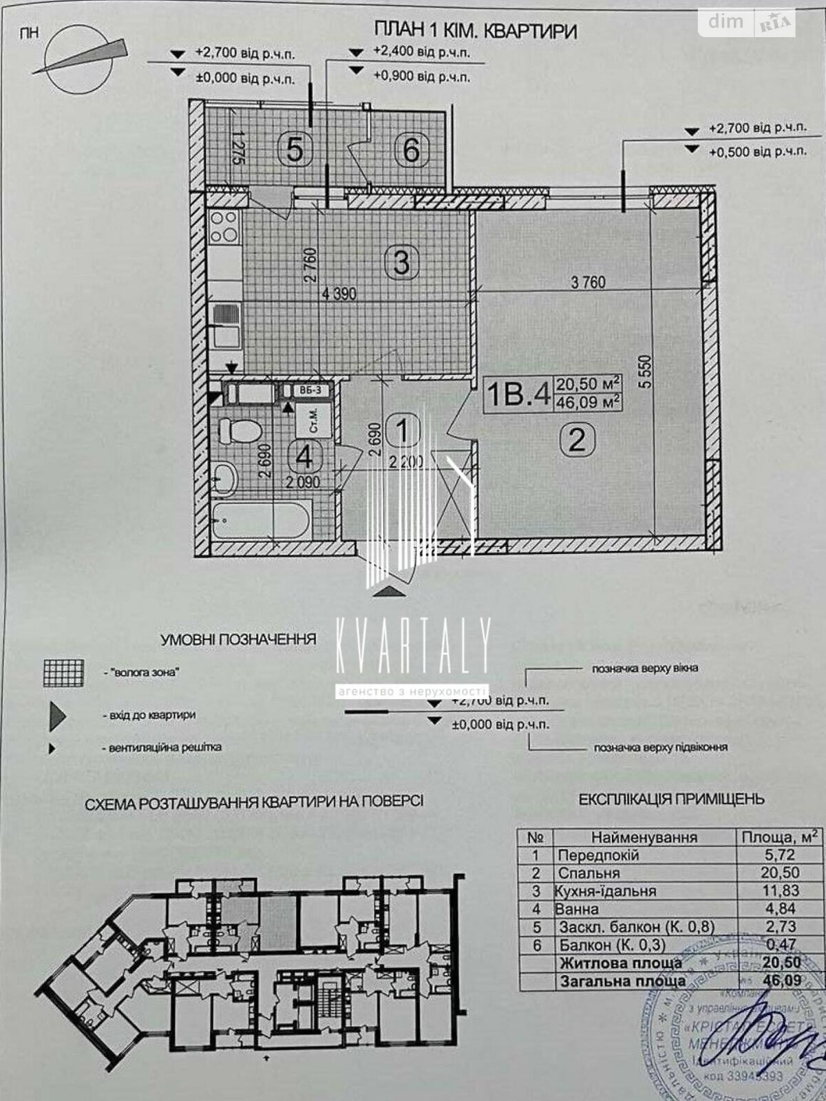 Продажа однокомнатной квартиры в Киеве, на ул. Ивана Выговского 10Н, район Виноградарь фото 1