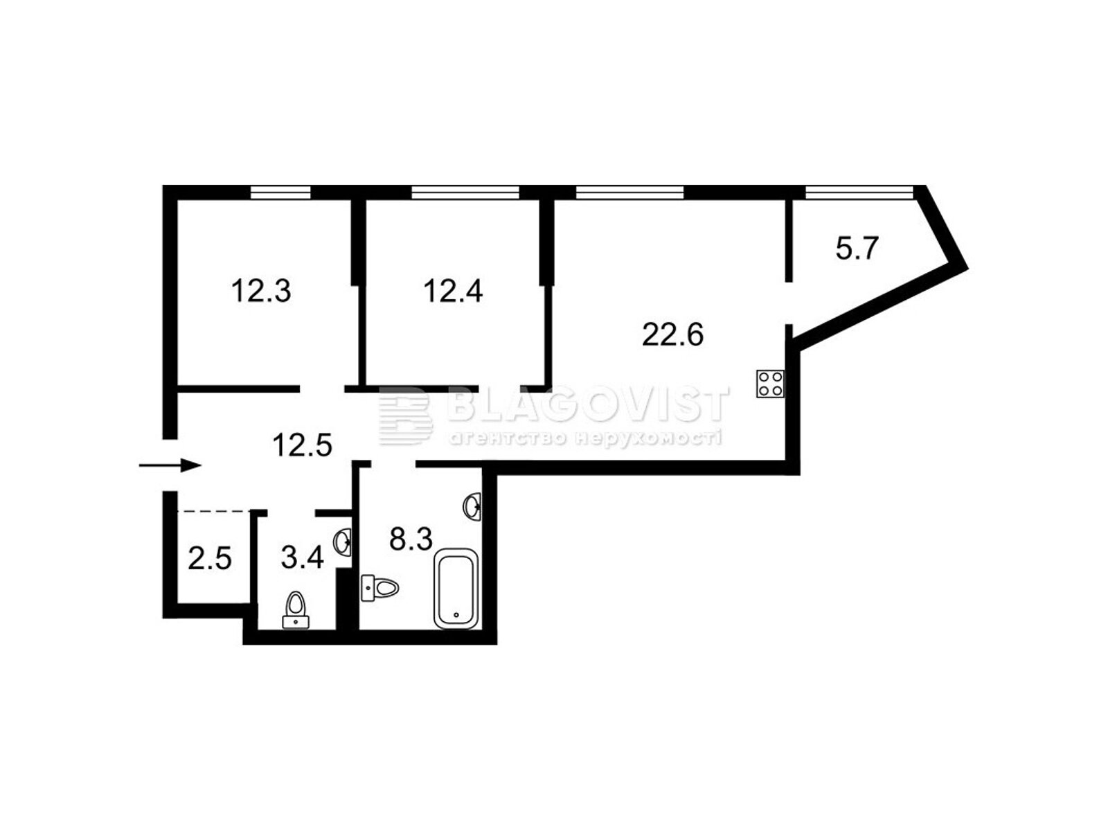 Продажа двухкомнатной квартиры в Киеве, на ул. Виктора Некрасова 3, район Виноградарь фото 1 Продажа двухкомнатной квартиры в Киеве, на ул. Виктора Некрасова 3, район Виноградарь фото 1